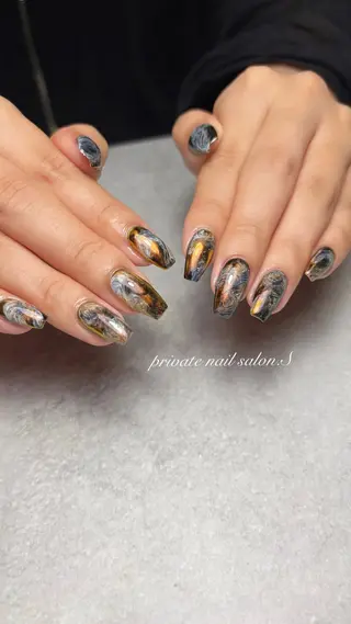 ネイル 関山 志乃のネイルデザイン