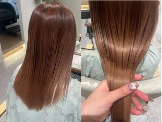 セミロング cut/eye 💖aika💖のヘアスタイル