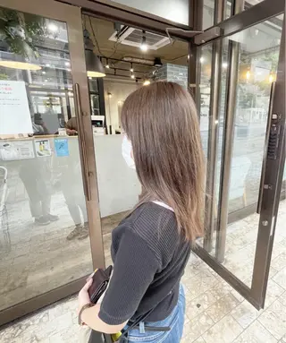 ロング andKおもろまち店 艶ダブルカラー✨のヘアスタイル