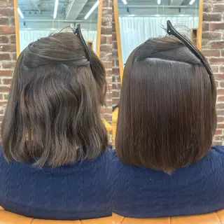 ミディアム パーマ 山野愛子美容室銀座店所属・🌼髪質改善/透明感 艶髪タケドミのヘアスタイル