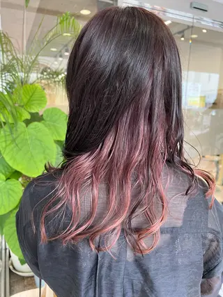 セミロング カラー 🍀お悩み改善憧れの 美髪　小林風雅のヘアスタイル