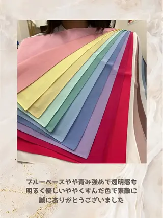 パーソナルカラー診断 自由が丘💐ブルームのその他イメージ