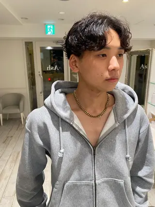 メンズ 朴 鈴香のヘアスタイル