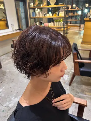 ショート カラー 松野 和志のヘアスタイル