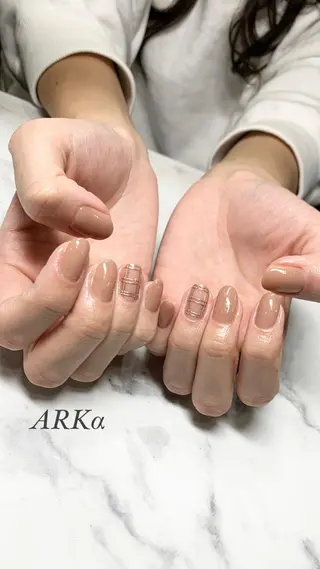 ショート ネイル Nailsalon ARKαのネイルデザイン