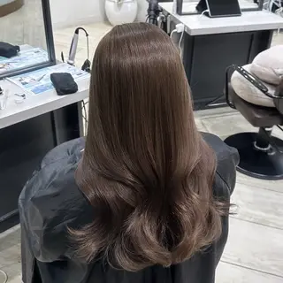 ロング カラー 💎銀座.大人可愛い 🩶上品ヘア💎のヘアスタイル