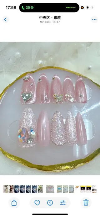 ネイル クイーンズネイル銀座所属・Queeens nailのネイルデザイン