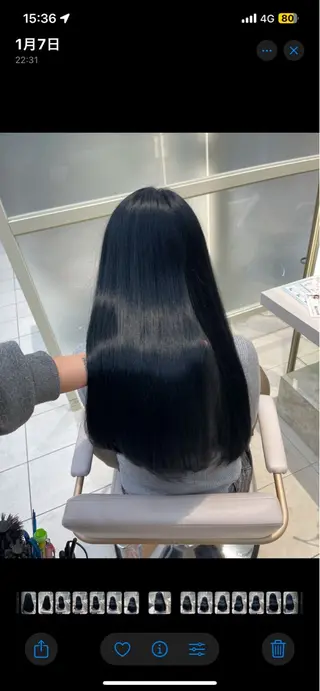 ロング カラー Hina🫧透明感 カラー🫧のヘアスタイル