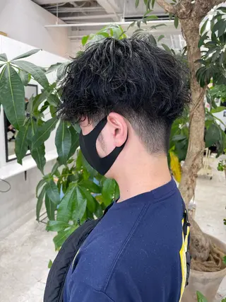 ショート パーマ 📍葛西りんたろう/ ENVのヘアスタイル