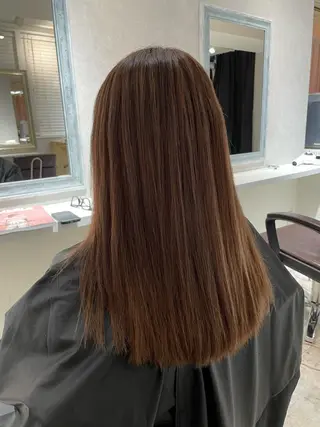 ミディアム カラー ［パサつき改善］＊ 髪質改善ケアサロン＊のヘアスタイル