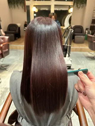 セミロング 美髪美容師 くぼた店長🫧のヘアスタイル