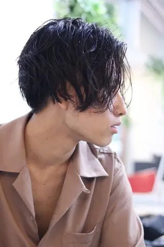 ショート メンズ パーマ レイヤーカット特化 ⛄GOTOのヘアスタイル