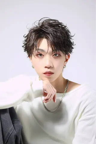 パーマ メンズ 横浜/渡邊 海里のヘアスタイル