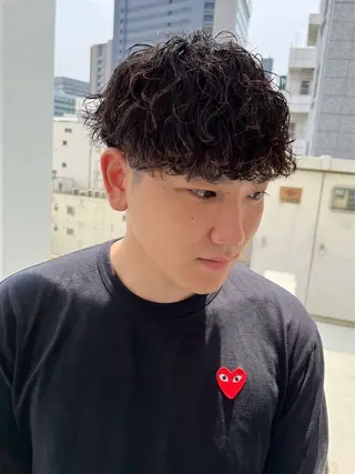 パーマ メンズ メンズパーマ／長岡 坂口祥貴のヘアスタイル