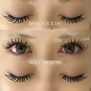 マツエク・マツパ 武田 楓のマツエク・マツパデザイン