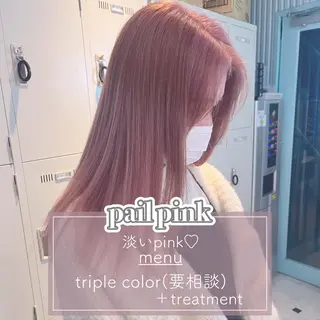 セミロング カラー ヘアアレンジ 愛されカラー🩷 はるなのヘアスタイル