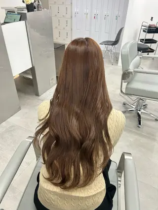 ロング カラー ♡透明感/艶カラー /haruka♡のヘアスタイル