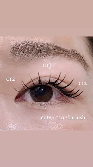 マツエク・マツパ モテhair♡.* ﾏﾂｴｸ/さくら🍨のマツエク・マツパデザイン