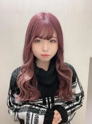 セミロング 韓国/トレンド レイヤー【101】のヘアスタイル