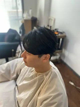 ミディアム メンズ Lizir  ルズィール所属・Luzir⭐︎ GEN⭐︎のヘアスタイル