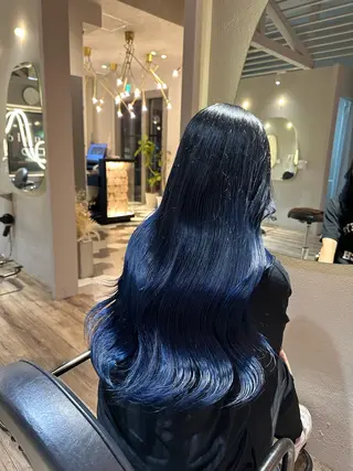 ロング カラー 透明感カラー/レイ ヤーカット/KaHoのヘアスタイル