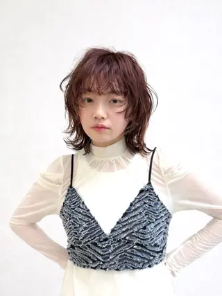 ミディアム パーマ 🌻サカキ ヒナタ🌻のヘアスタイル