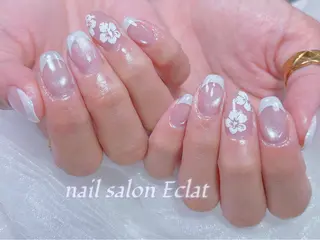ネイル ネイルサロンエクラ 🫧Shizukaのネイルデザイン