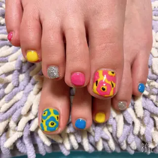 ネイル The Best Beauty受付担当のヘアスタイル