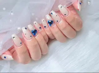 ネイル ETERNA Nail 銀座店【パラジェル/フィルイン/チップ長さだし/マグネット/ニュアンス】所属・ア カリのネイルデザイン