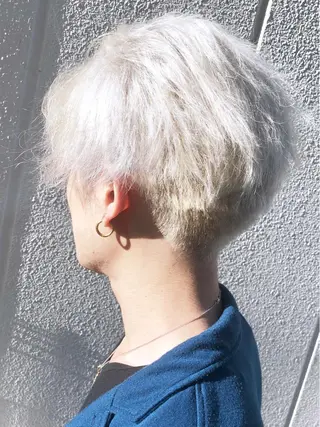 カラー メンズ noll【今池駅前】 池田碧花のヘアスタイル