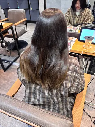 ロング 艶髪/縮毛矯正 /hikaruのヘアスタイル