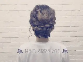 ヘアアレンジ Hairsalon F＋Moana by　HEADLIGHT所属・salonF 🔸hamaのマツエク・マツパデザイン