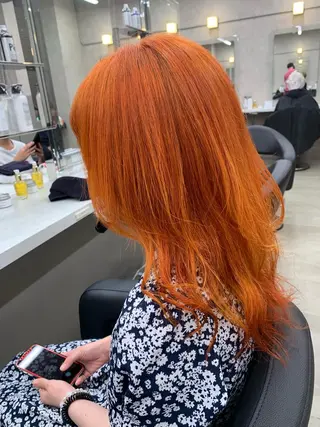 ロング 【美容室が苦手な方 専問美容室】MIHOのヘアスタイル