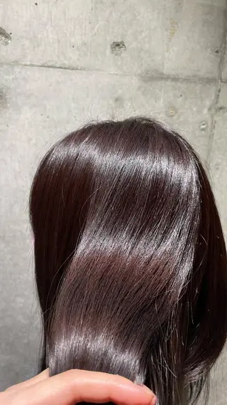 ミディアム カラー 大 場のヘアスタイル