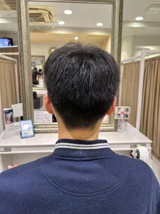 メンズ パーマ/イルミナ カラー 三浦菜々子のヘアスタイル