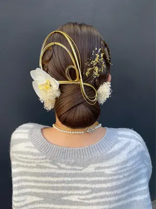 ヘアアレンジ 🌟アレンジが似合う カラー🌟Rumiのヘアスタイル