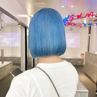 カラー HIKARI🐈‍⬛ レイヤー×デザインのヘアスタイル