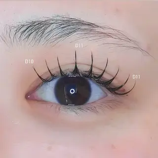 マツエク・マツパ fein.aoi🎀 🤍のマツエク・マツパデザイン