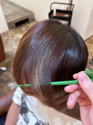 メンズ AMBERGLEAM Hair&Cloth Yoga所属・Ryo☘縮毛矯正/ メンズ/ブリーチ/のヘアスタイル