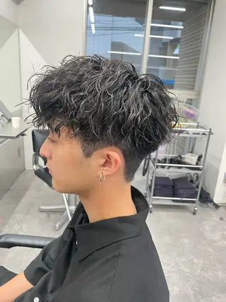 パーマ メンズ 町田エリアＮｏ．１/ パーマ特化/太田京希のヘアスタイル