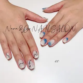 カラー ネイル C C🌼のネイルデザイン