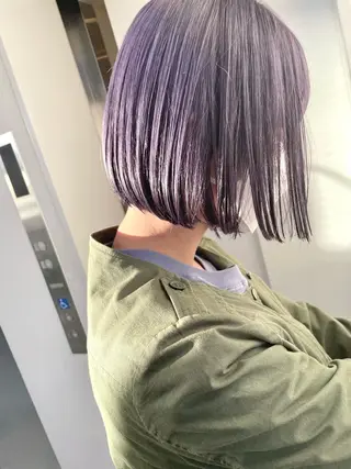 ショート カラー ヘアアレンジ メンズ似合わせ🪞 副店長 kotoriのヘアスタイル