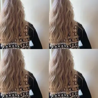 ロング カラー 美髪ストレート 川本雄己のヘアスタイル