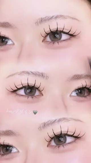 マツエク・マツパ fein. nodoka✮のマツエク・マツパデザイン