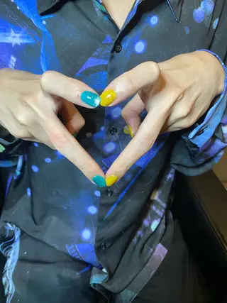 メンズ ネイル メンズガーデン yuriのネイルデザイン