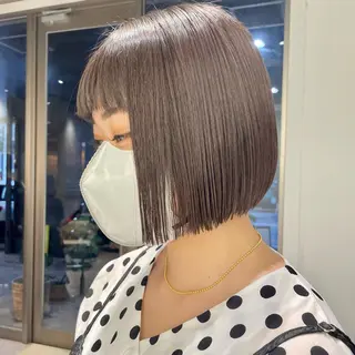 ショート カラー iLi🫧kim ryongna🦋のヘアスタイル