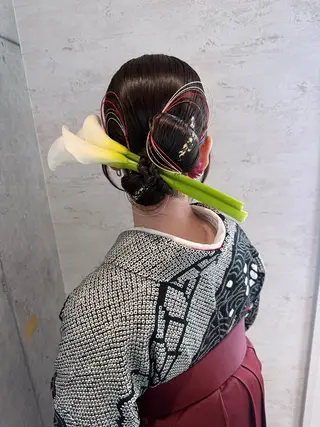 ヘアアレンジ 女性に人気♪ はやしほのかのヘアスタイル