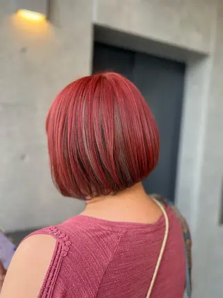 ショート カラー ＤＥＳＴ所属・吉野 瑳桜のヘアスタイル