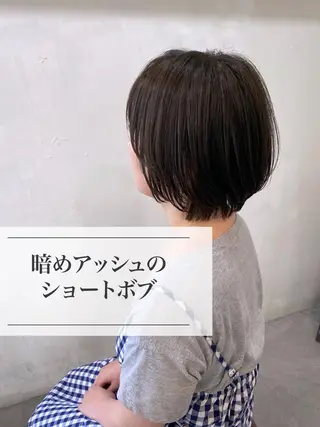 ショート カラー 進 詩織のヘアスタイル