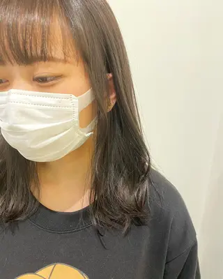 ミディアム 🎀髪質改善🎀 Olive南森町のヘアスタイル